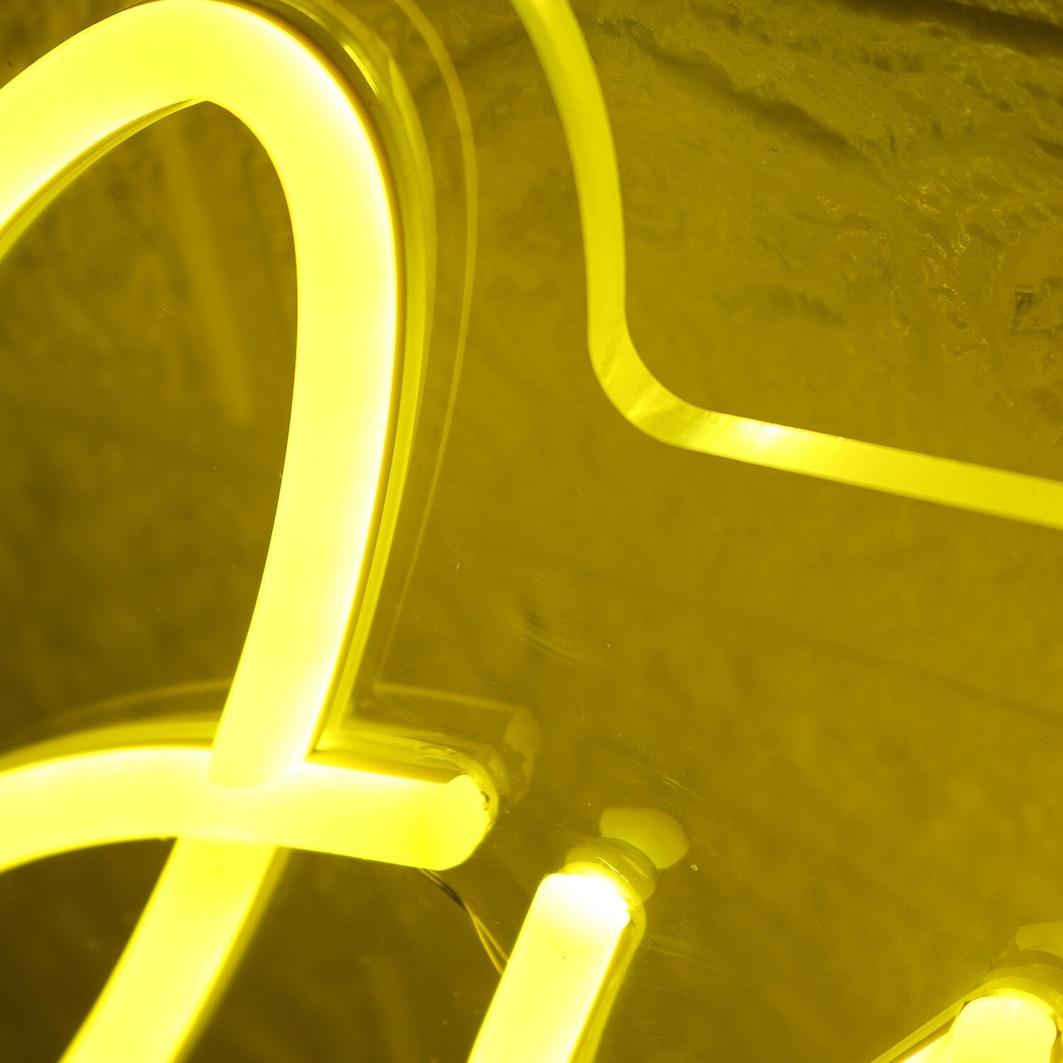 Just Beeyou Creations Yellow Led Neon Sign - Shineneon