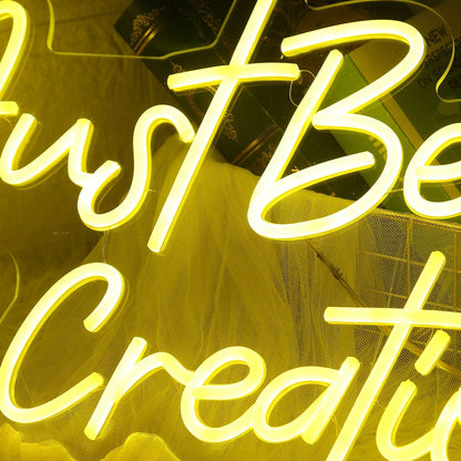 Just Beeyou Creations Yellow Led Neon Sign - Shineneon