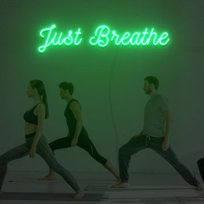 Just Breathe Led Neon Sign | Shineneon