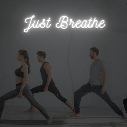 Just Breathe Led Neon Sign | Shineneon