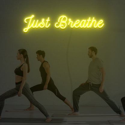 Just Breathe Led Neon Sign | Shineneon