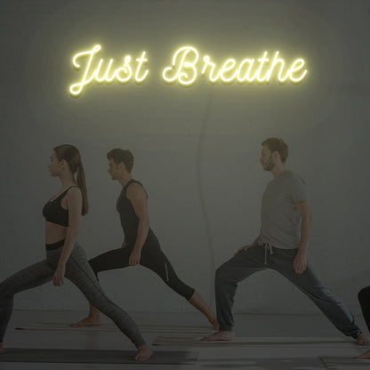 Just Breathe Led Neon Sign | Shineneon