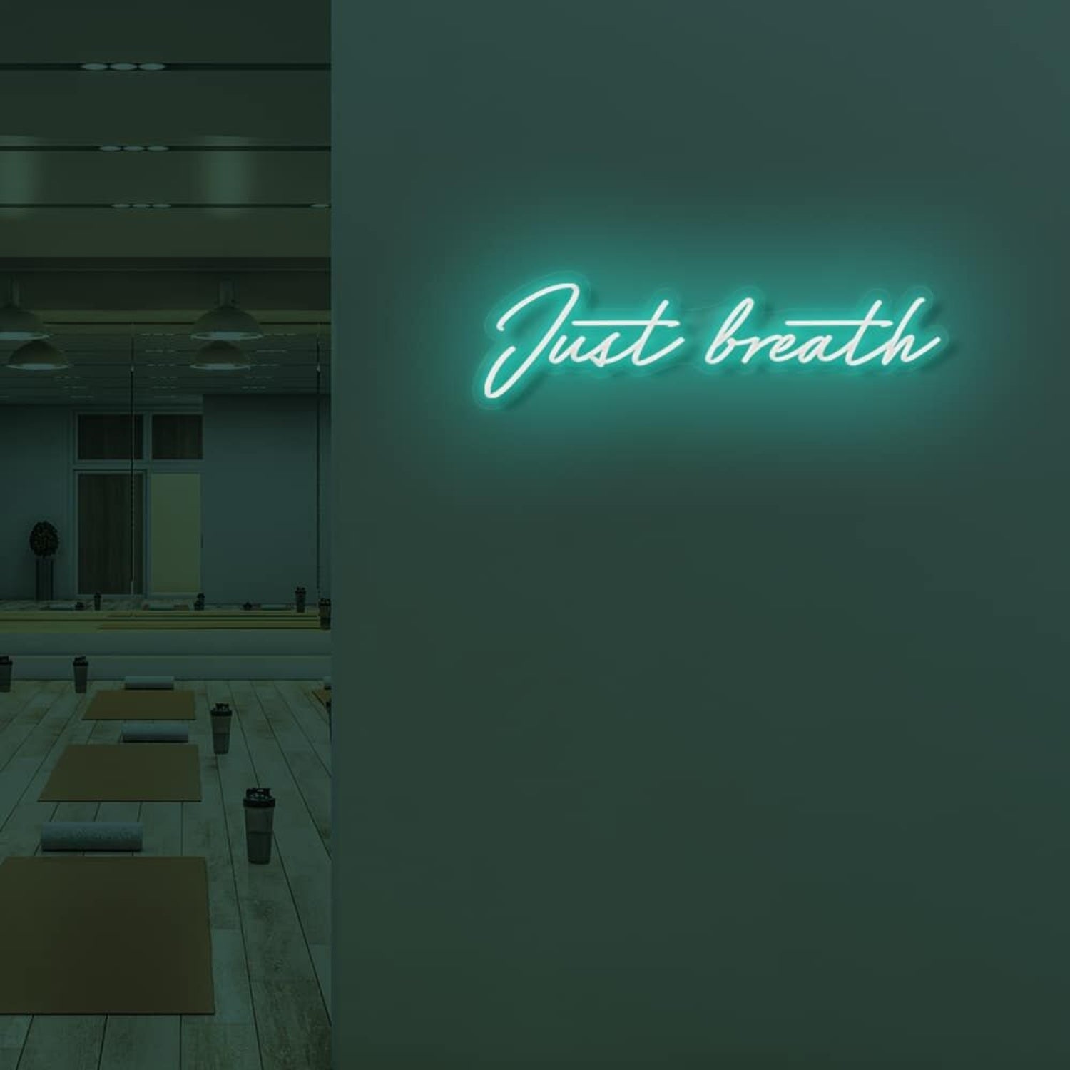 Just Breathe Led Sign | Shineneon