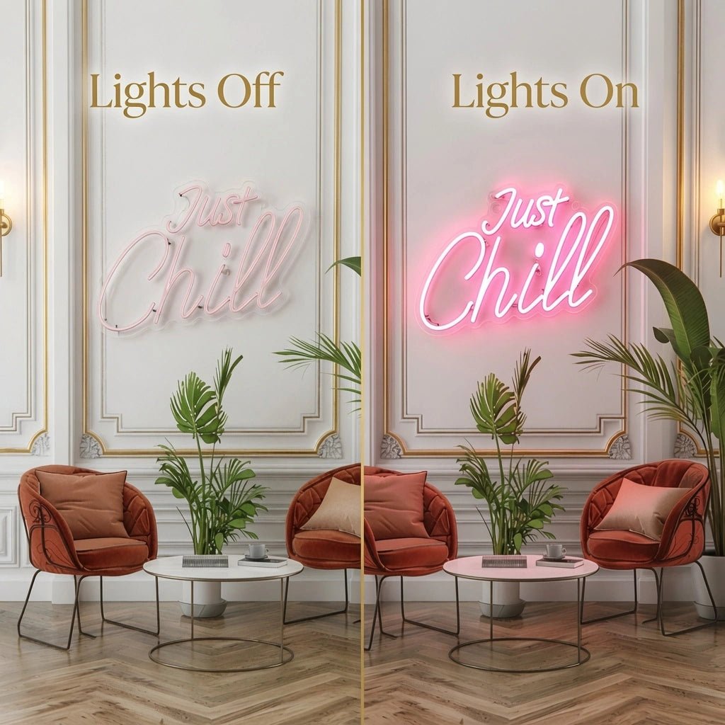 Just Chill LED Neon Sign - Shineneon