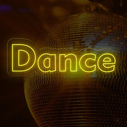 Just Dance Pink White Led Neon Sign Vibrant Party Dance Bar Decor | Shineneon