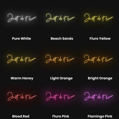 Just Do It Led Neon Sign | Shineneon