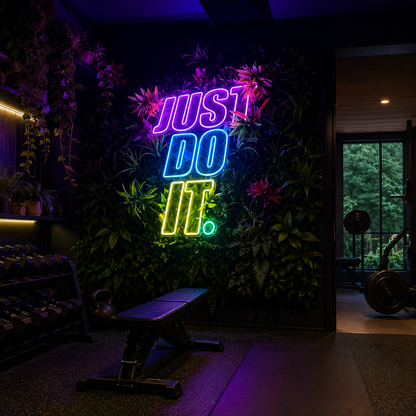 Just Do It LED Neon Sign Home Wall Art - 02 High-Converting Product Image