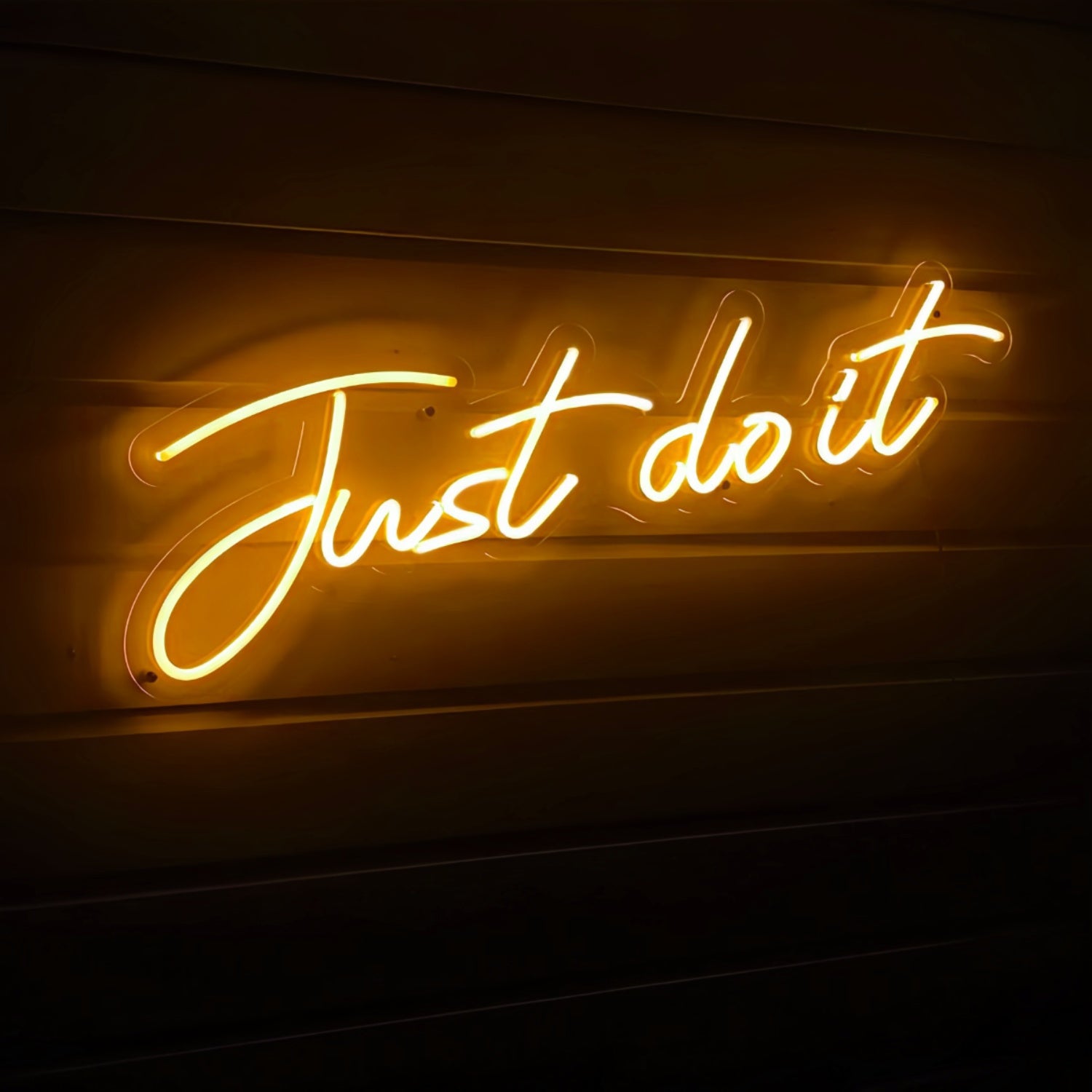 Just Do It Neon Sign Empower Your With Motivation And Action | Shineneon