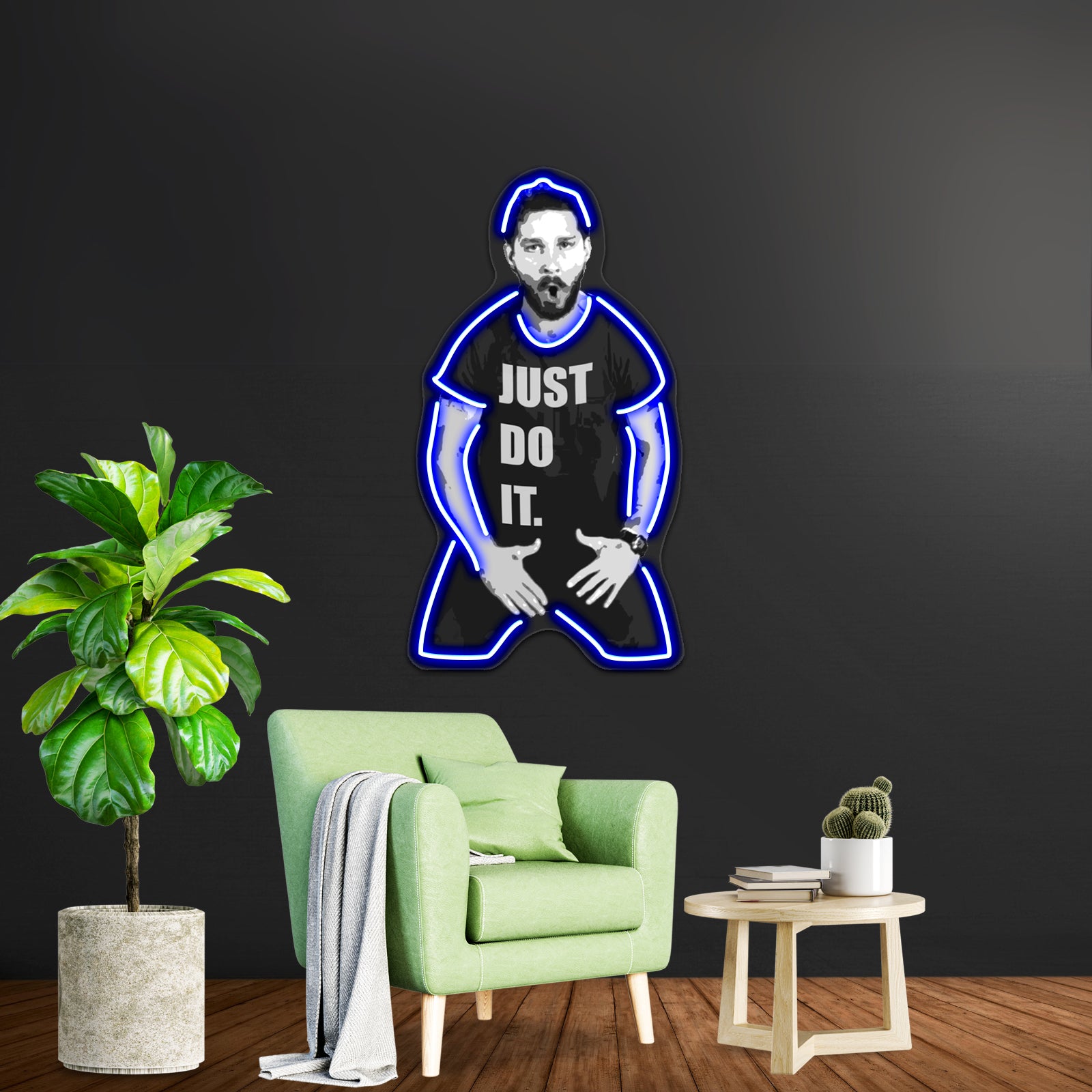Just Do It Shia Labeouf Artwork Neon Signs For Sale | Shineneon