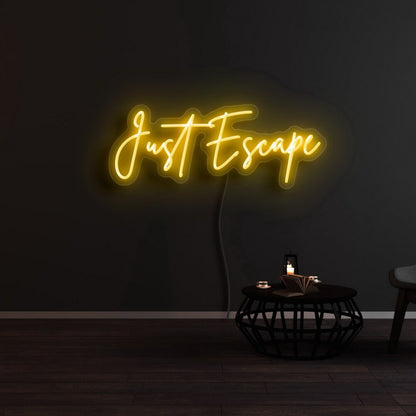 Just Escape Led Neon Sign | Shineneon