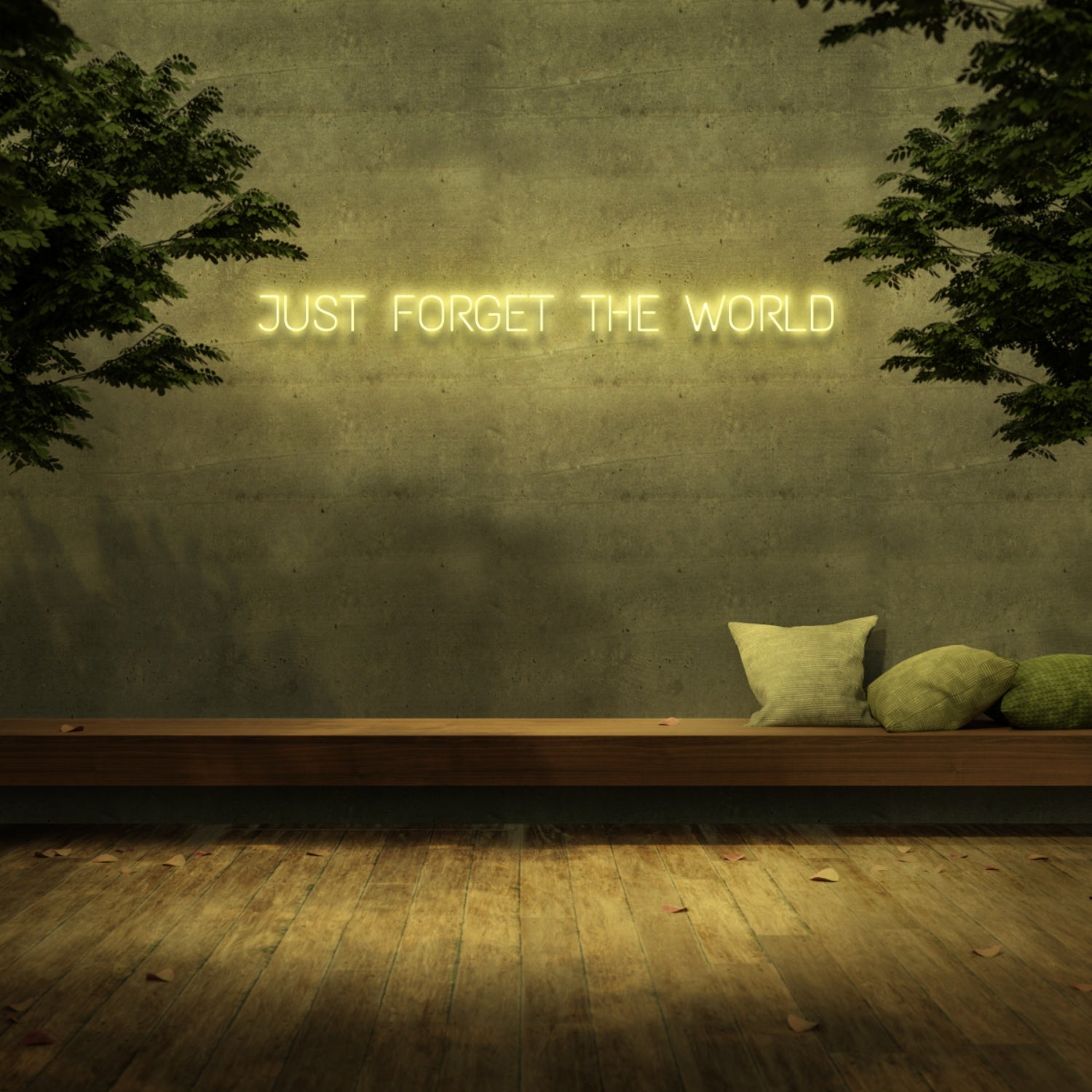 Just Forget The World Neon Sign | Shineneon