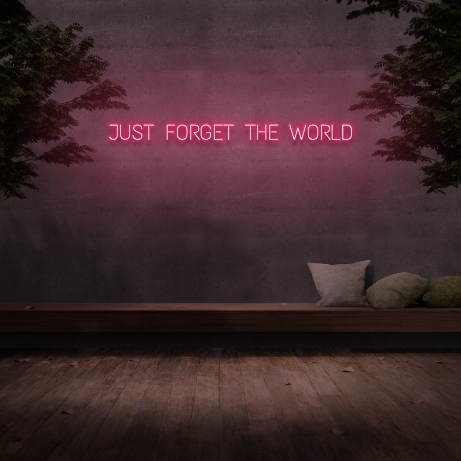 Just Forget The World Neon Sign | Shineneon
