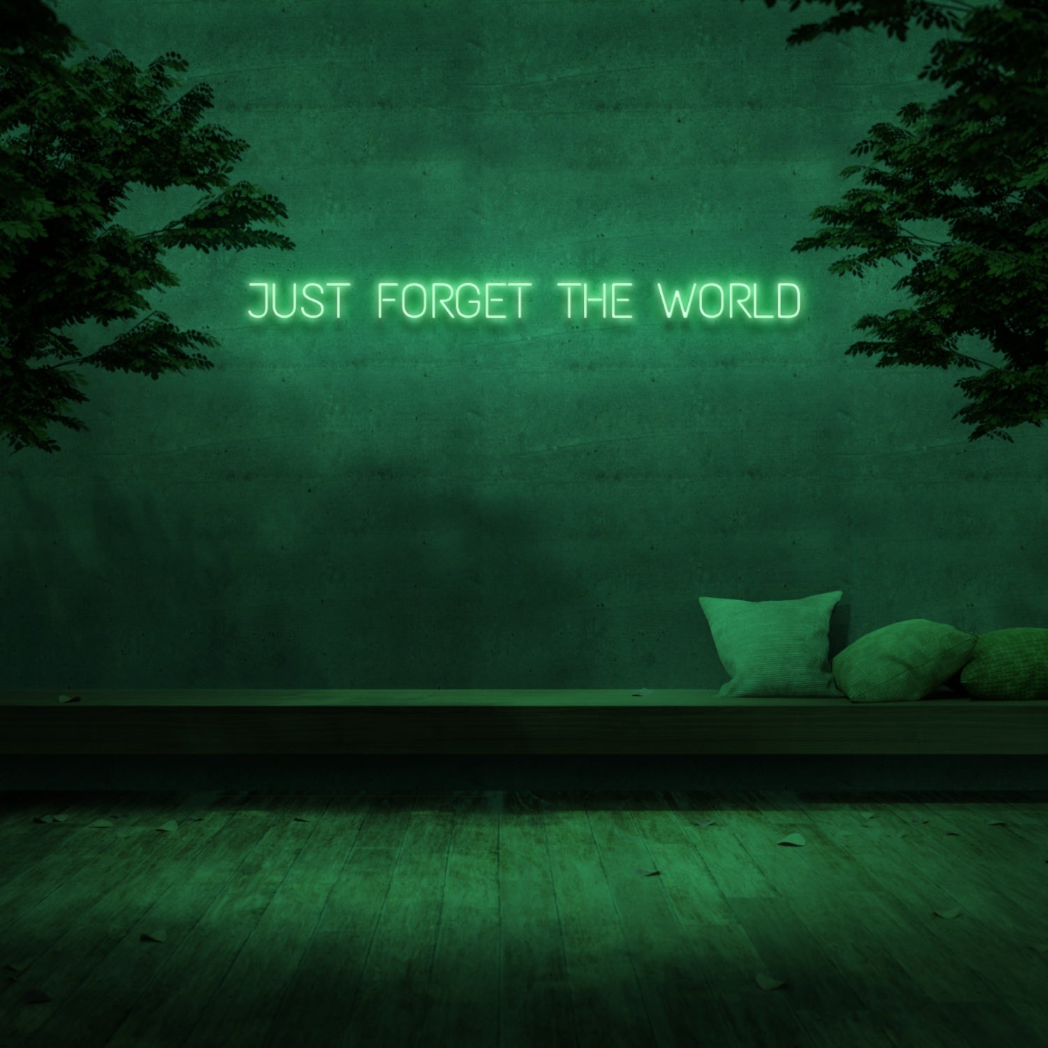 Just Forget The World Neon Sign | Shineneon