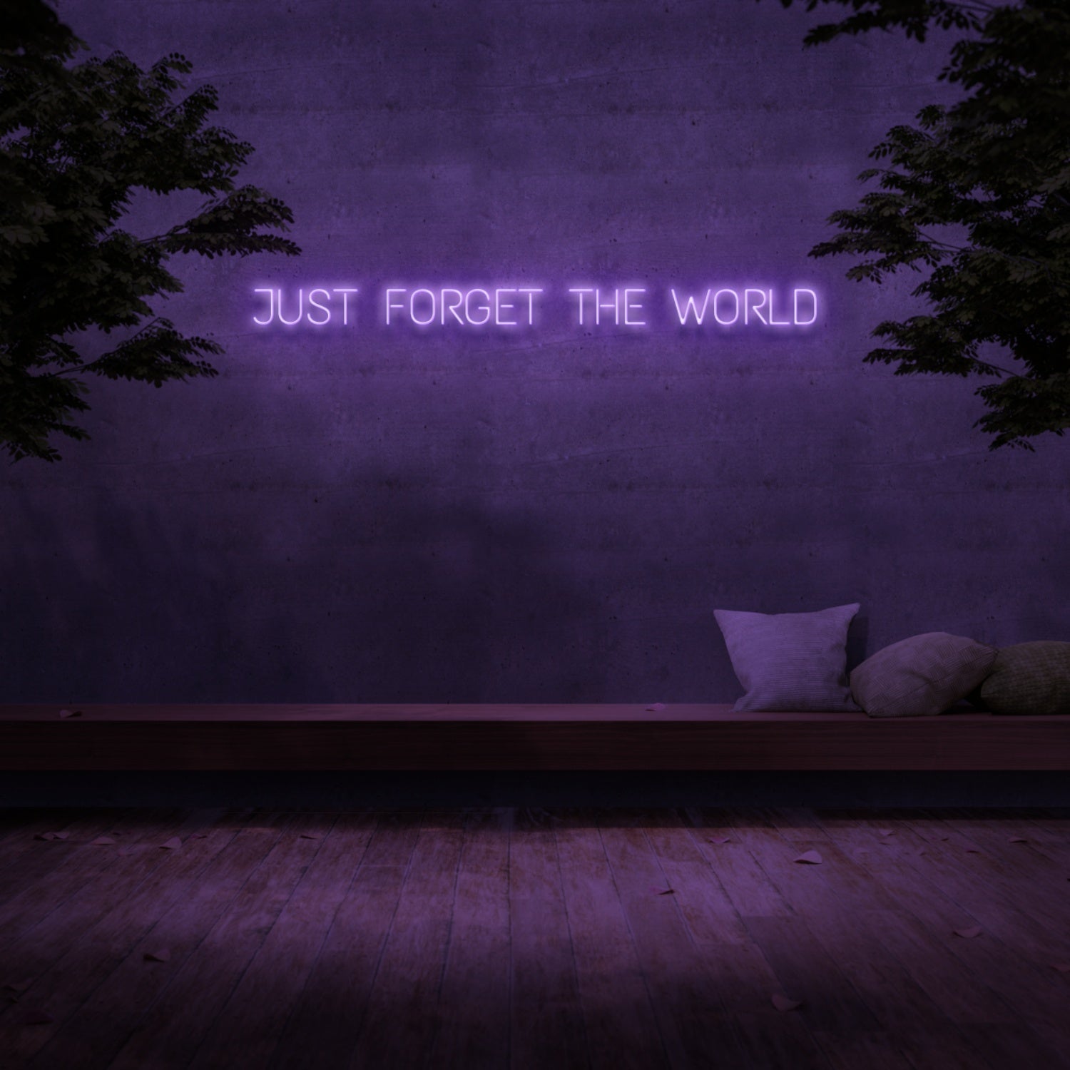 Just Forget The World Neon Sign | Shineneon