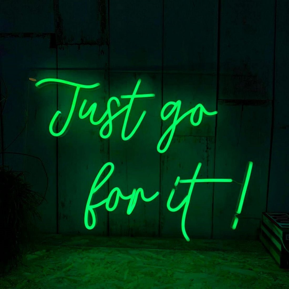 Just Go For It Led Sign Business Neon Sign - Shineneon