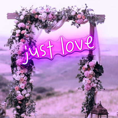 Just Love Led Neon Signs For Wall Decor - Shineneon