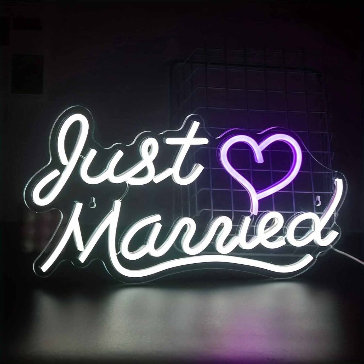 Just Married Led Neon Sign | Shineneon
