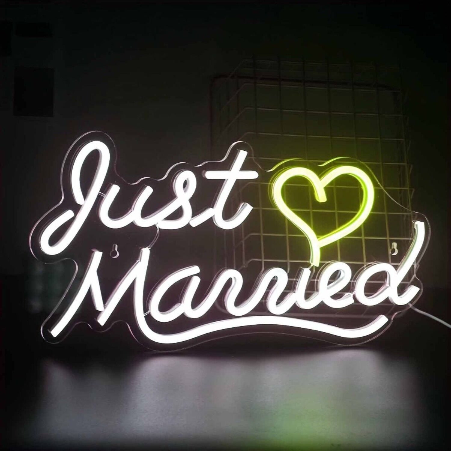 Just Married Led Neon Sign | Shineneon