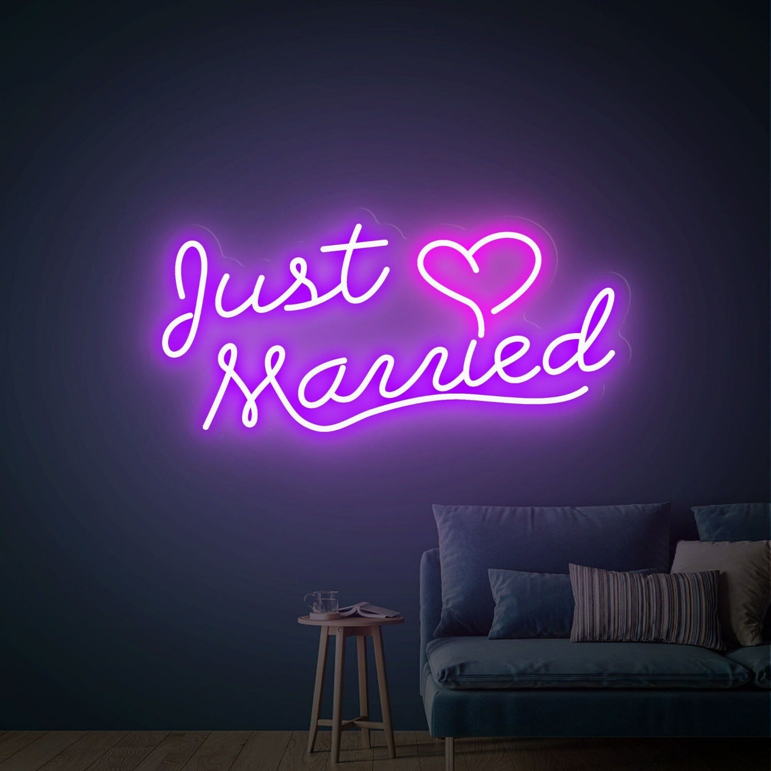 Just Married Led Neon Sign For Romantic Celebrations | Shineneon