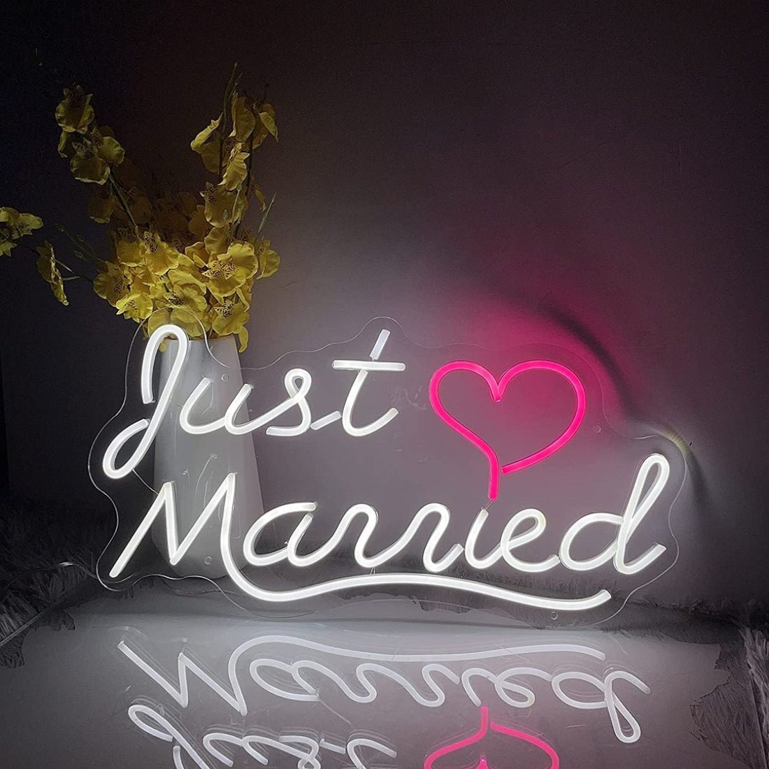 Just Married Led Sign Business Neon Signs - Shineneon