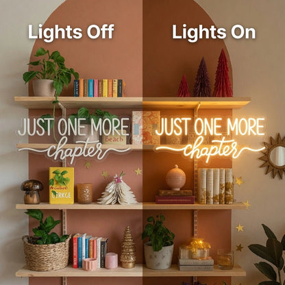 Just One More Charter LED Neon Sign - Shineneon