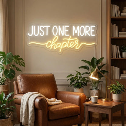 Just One More Charter LED Neon Sign - Shineneon