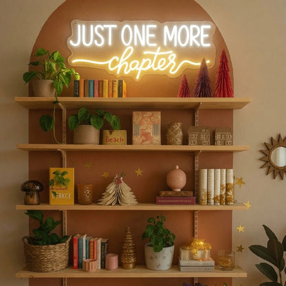 Just One More Charter LED Neon Sign - Shineneon