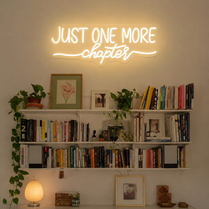 Just One More Copies Wall Decor LED Neon Sign - 01 Original Product Image
