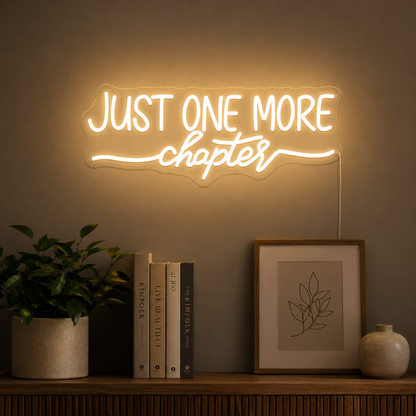 Just One More Copies Wall Decor LED Neon Sign - 02 High-Converting Product Image