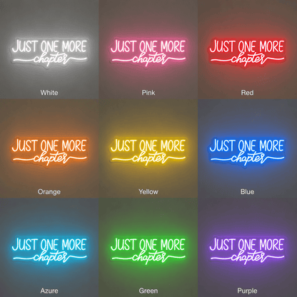 Just One More Copies Wall Decor LED Neon Sign - Shineneon