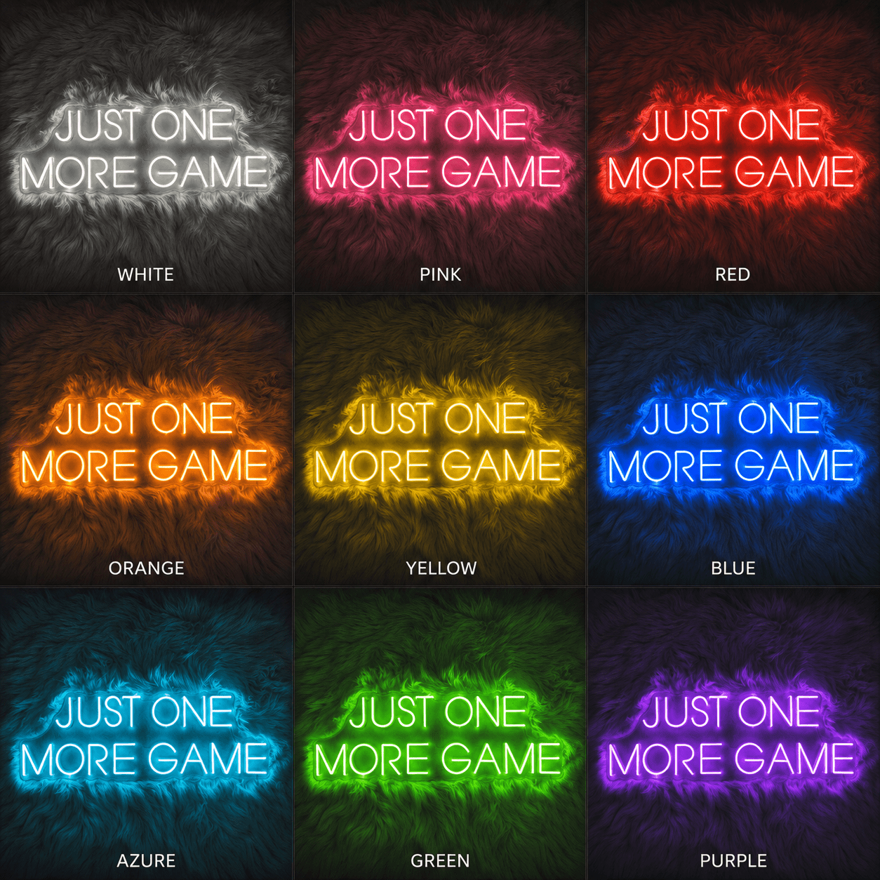 Just One More Game LED Neon Sign - Shineneon