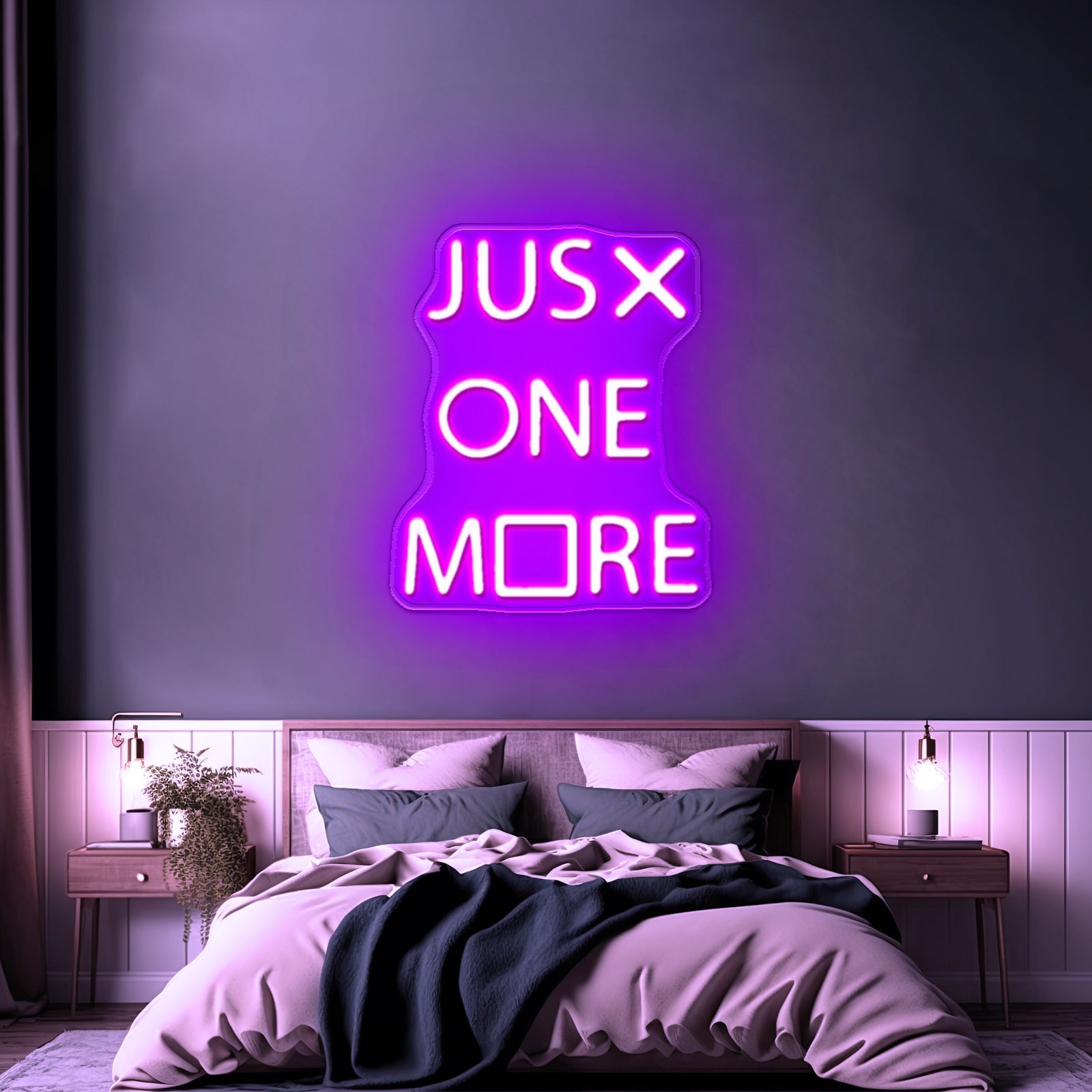Just One More Game Neon Sign Man Cave Gamer Led Signs - Shineneon