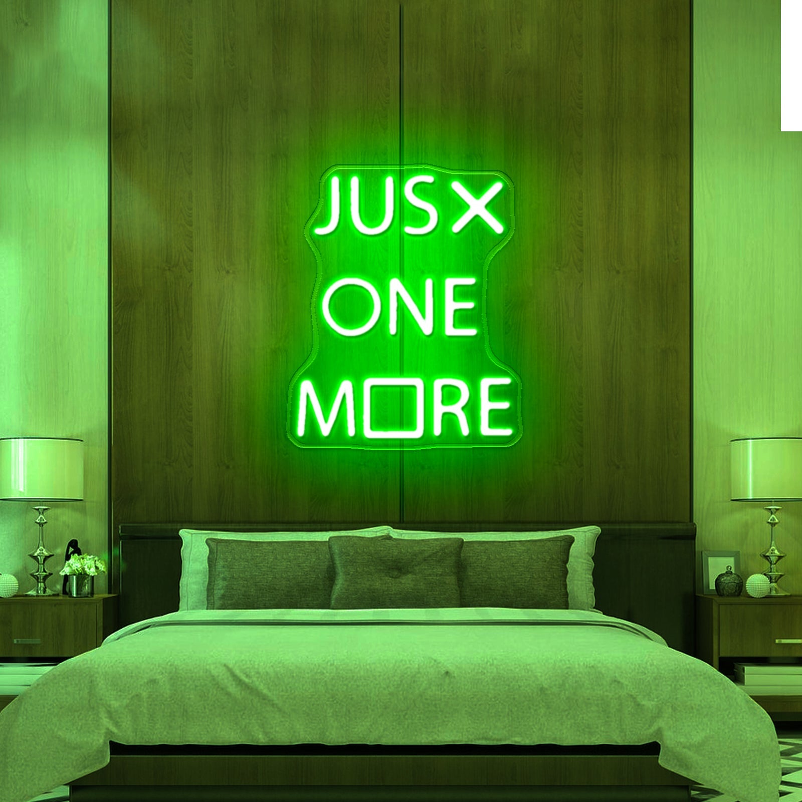 Just One More Game Neon Sign Man Cave Gamer Led Signs - Shineneon