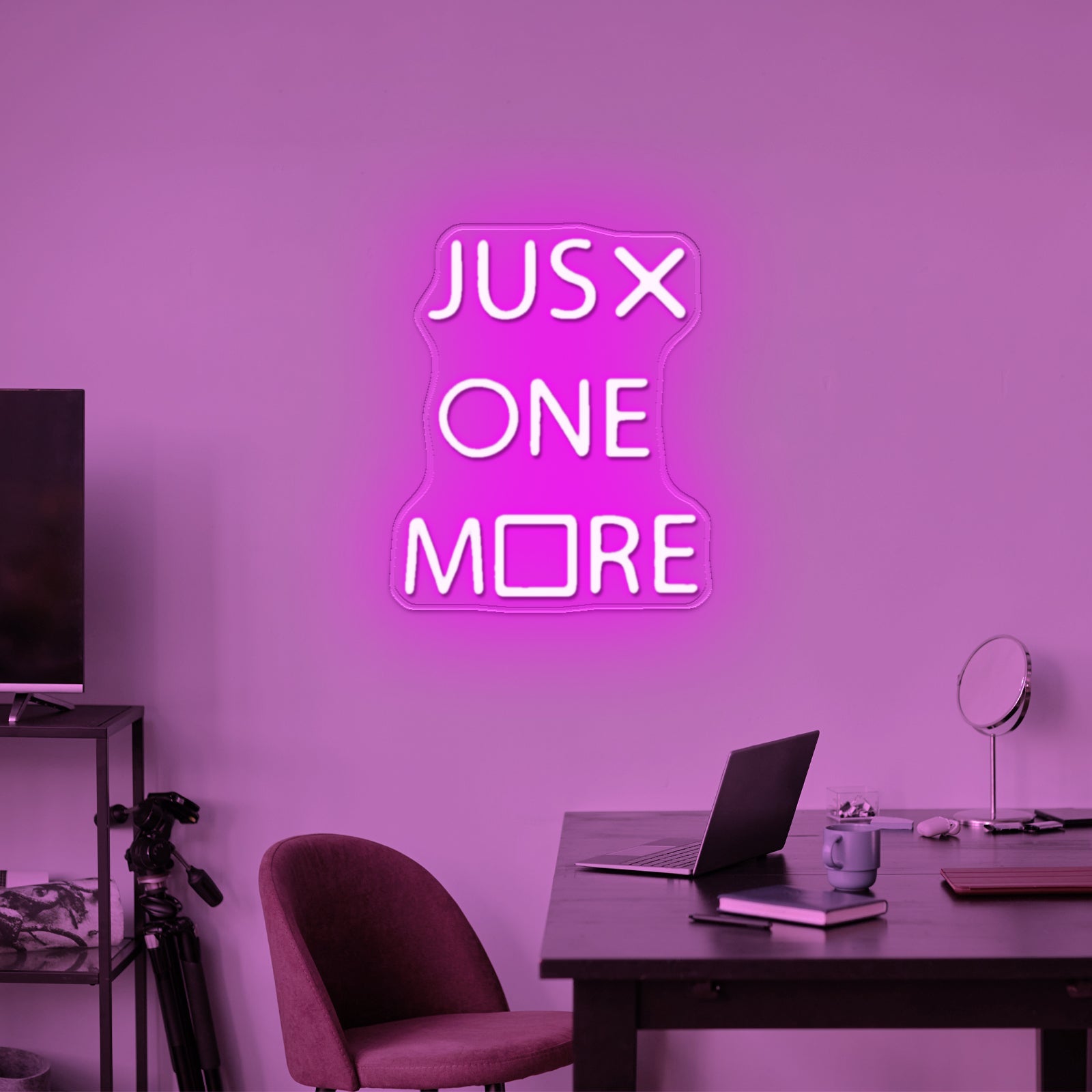 Just One More Game Neon Sign Man Cave Gamer Led Signs - Shineneon