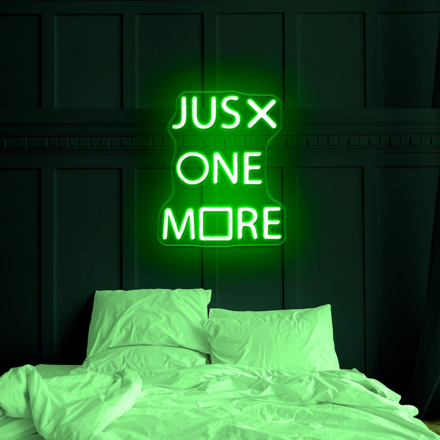 Just One More Game Neon Sign Man Cave Gamer Led Signs