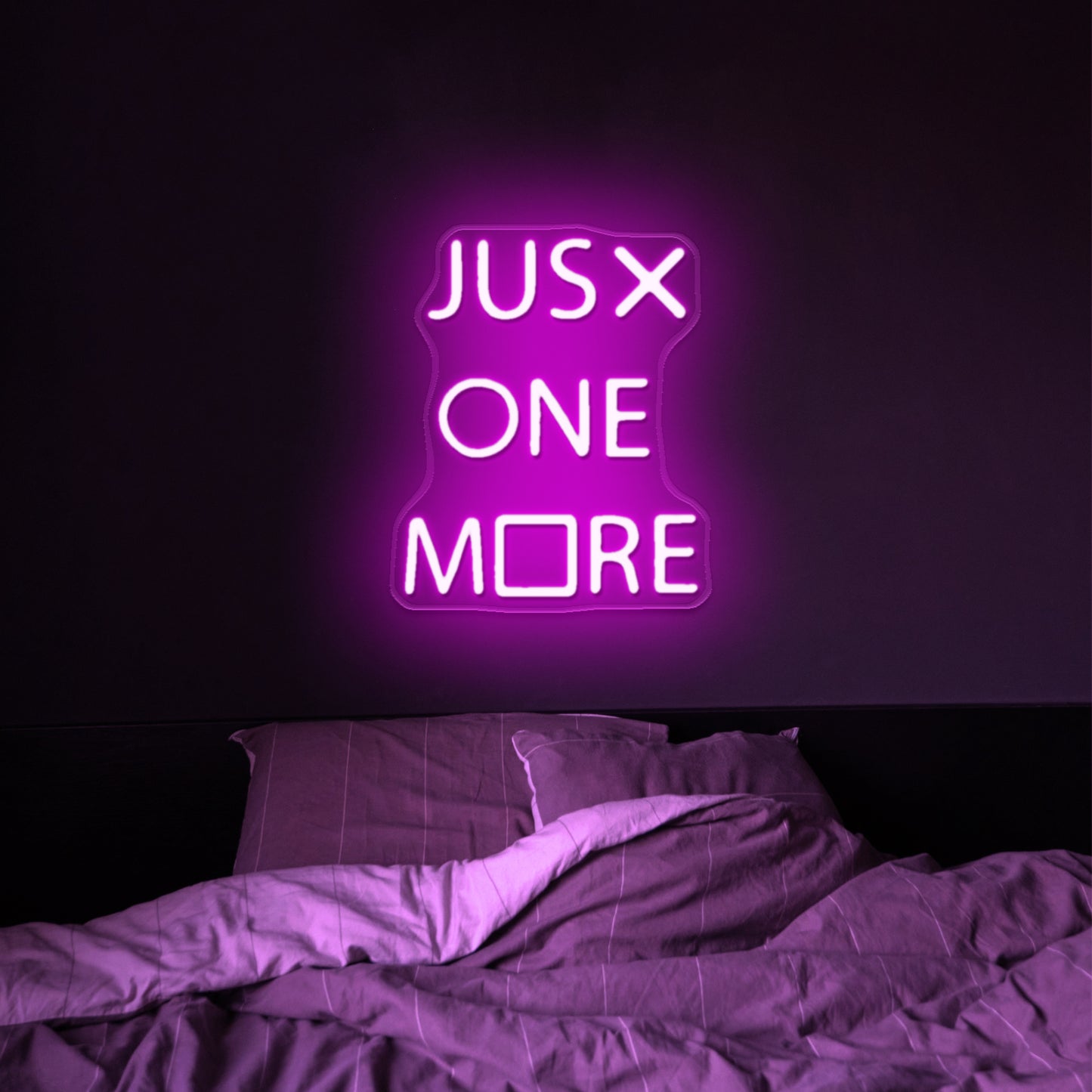 Just One More Game Neon Sign Man Cave Gamer Led Signs