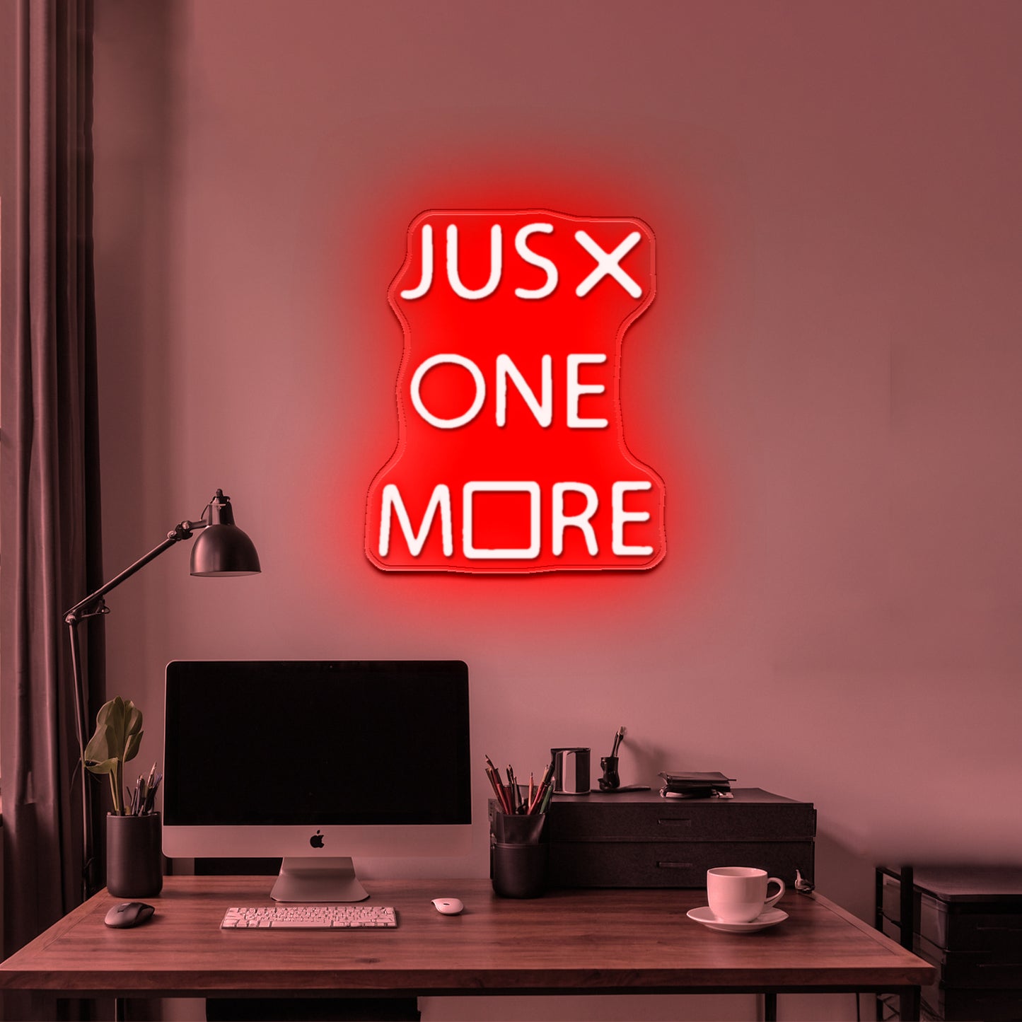 Just One More Game Neon Sign Man Cave Gamer Led Signs