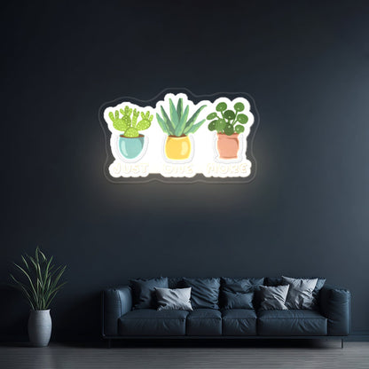 Just One More Plant Artwork Custom Neon Signs - Shineneon