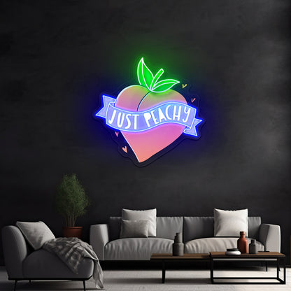 Just Peachy Mental Health Artwork Wall Art