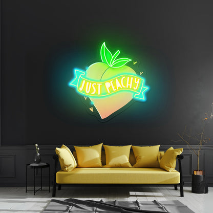 Just Peachy Mental Health Artwork Wall Art