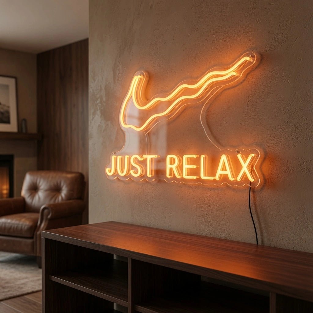 Just Relax LED Neon Sign Wall Neon Sign - Shineneon