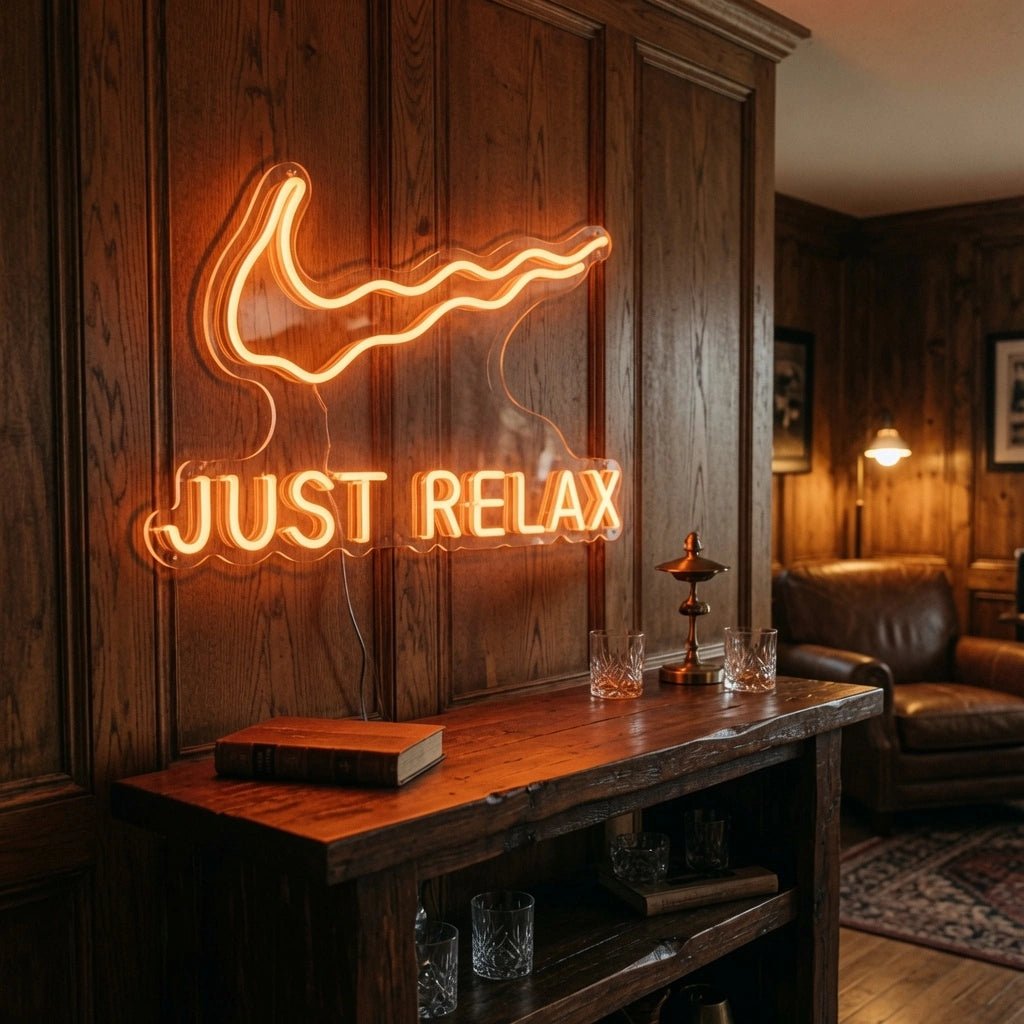 Just Relax LED Neon Sign Wall Neon Sign - Shineneon