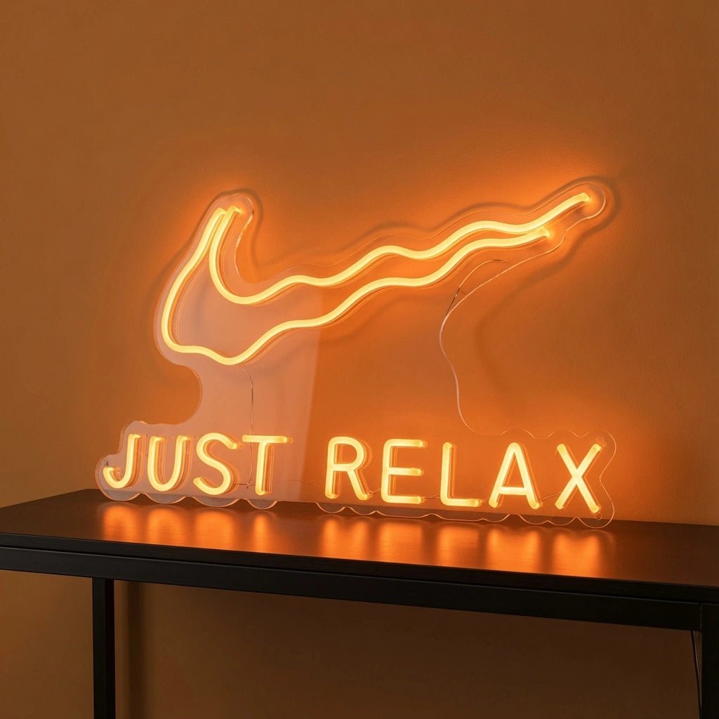 Just Relax LED Neon Sign Wall Neon Sign - Shineneon