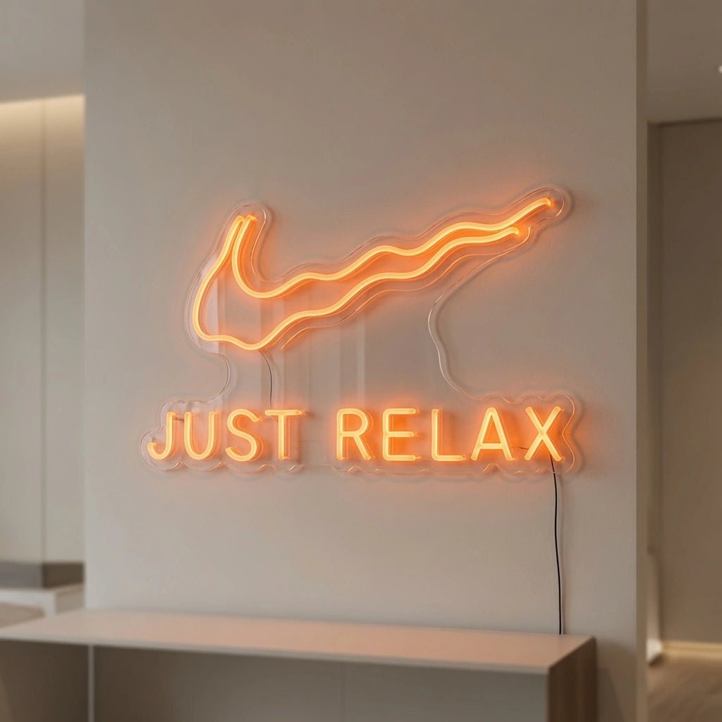 Just Relax LED Neon Sign Wall Neon Sign - Shineneon