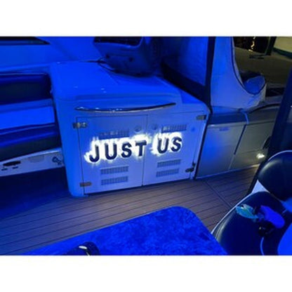 Just Us 3D Backlit Channel Letters Led Light Sign - Shineneon