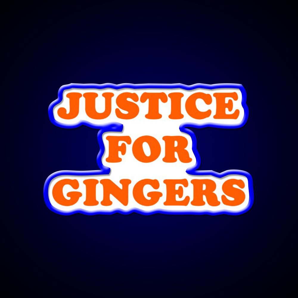 Justice For Gingers Beer Bar Decor Led Neon Sign Rgb Color - LED neon sign view 5