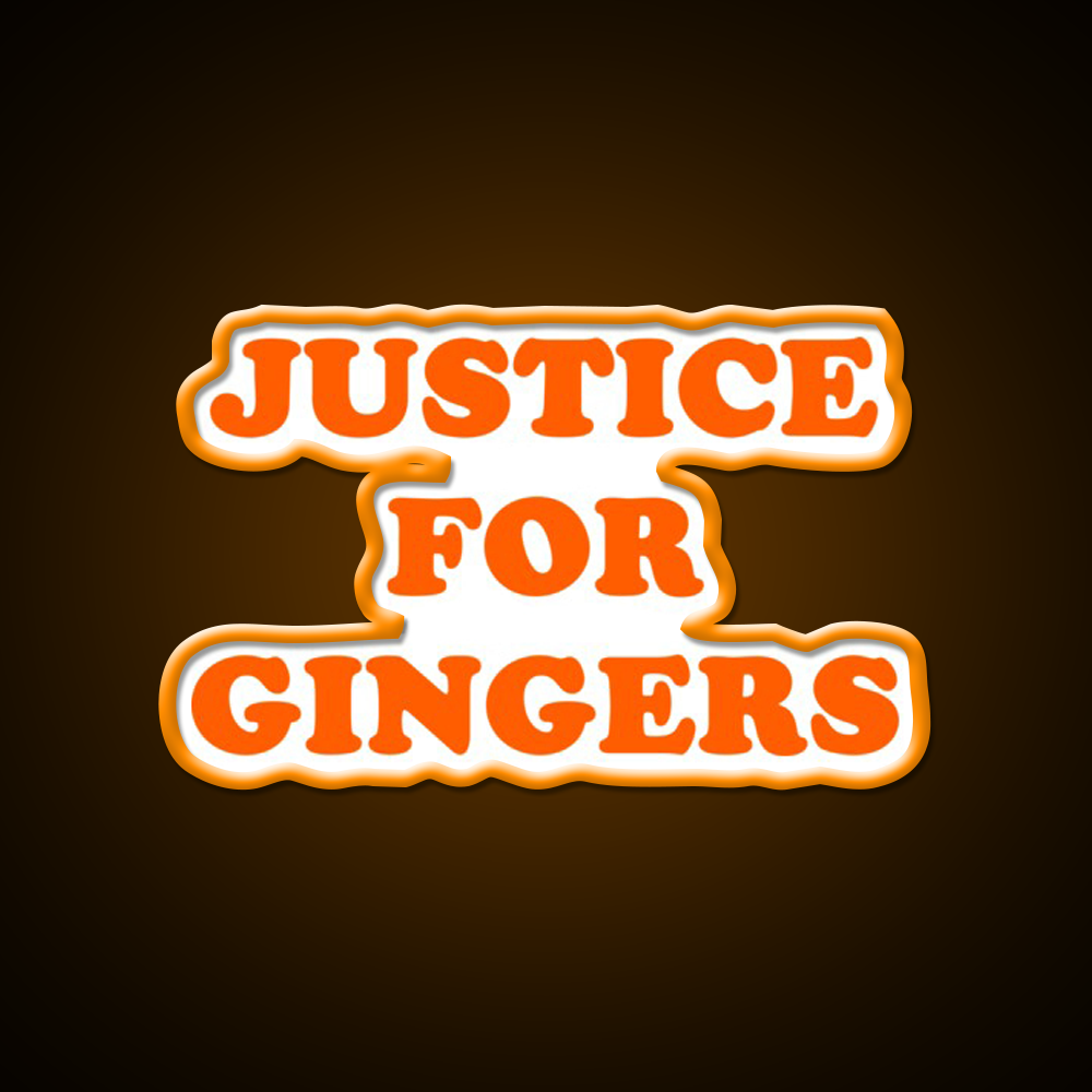 Justice For Gingers Beer Bar Decor Led Neon Sign Rgb Color - LED neon sign view 6