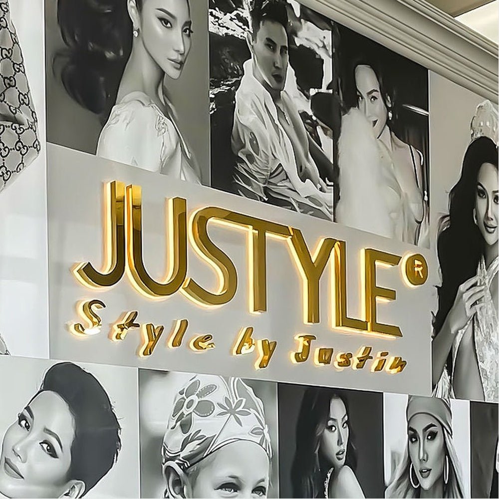 Justyle Style By Justin 3D Backlit Channel Letters Led Light Sign - Shineneon