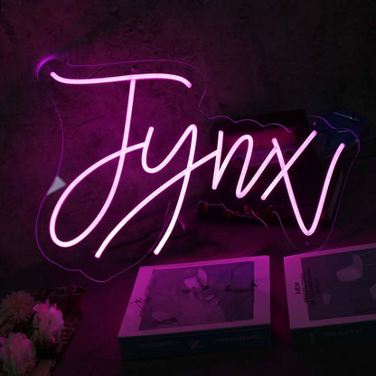 Jynx Pink Led Neon Sign - Shineneon