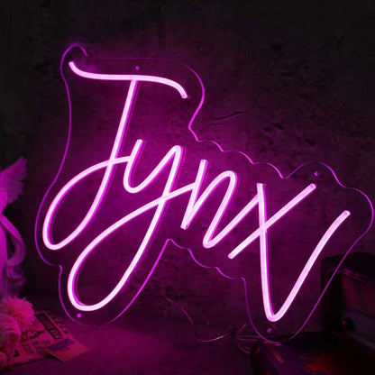 Jynx Pink Led Neon Sign - Shineneon